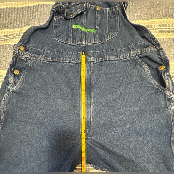 Key Imperial Aristocrat Overalls Vintage Blue Denim BIB Carpenter Jeans - Picture 9 of 10